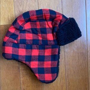Toddler Buffalo Plaid Hat